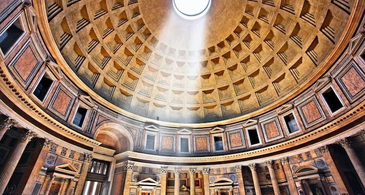Návštěva římského Pantheonu 1
