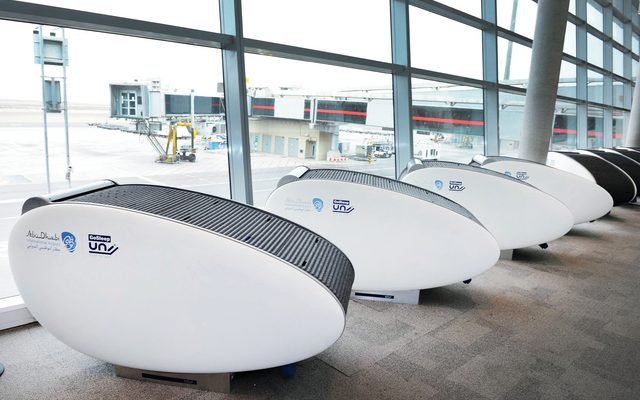 Mezinárodní letiště Abu Dhabi, nainstaluje „Sleeping Pods“ 1