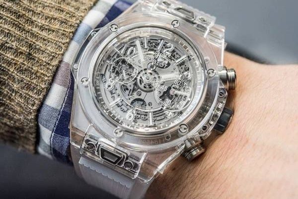 Nejprůhlednější hodinky Hublot Big Bang Unico Sapphire 1
