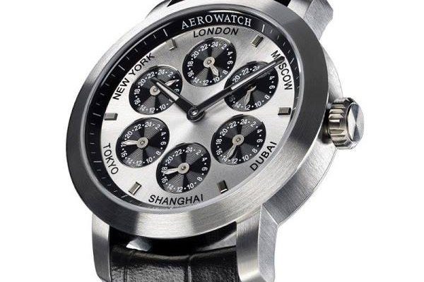 AEROWATCH RENAISSANCE 7 TIME ZONES  - sedm časových pásem v jednom 1