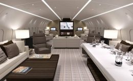 Soukromý Boeing 787-8 s královským apartmá na palubě 37
