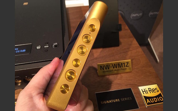 Sony NW-WM1Z: zlatý Hi-Res Walkman za 3.300 EUR 1