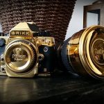 Digitální zrcadlovka Nikon z 24-karátového zlata od společnosti Brikk 6