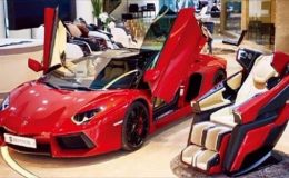 Spojení Lamborghini a Wellness technologií Bodyfriend přináší luxusní masážní křesla 6