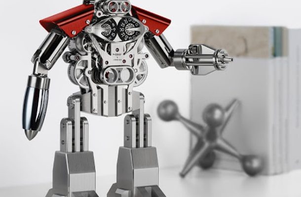 MB & F Melchior: stolní hodiny v podobě robota za 35.000 dolarů 1