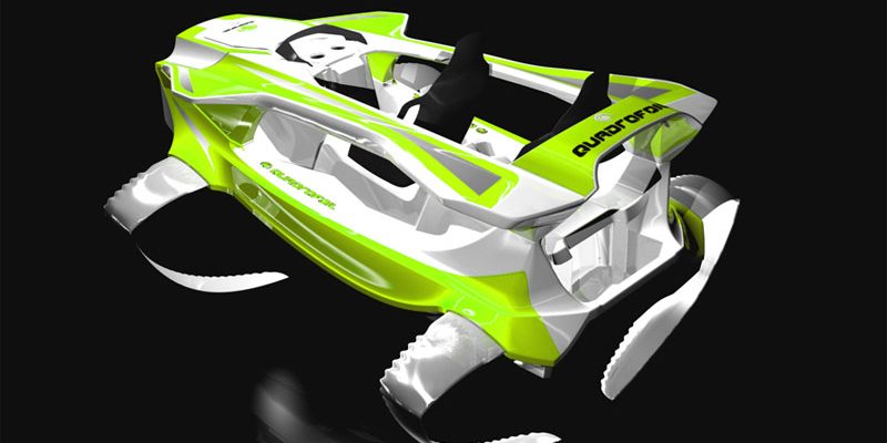 Elektrický, vodní skútr Quadrofoil: neuvěřitelně hladká jízda na vodě 1