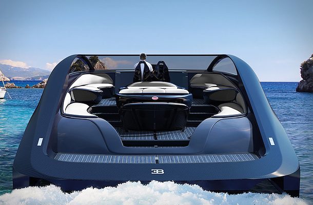 Bugatti Niniette: super sportovní Veyron začíná brázdit moře 1
