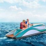 I vodní skútr s 300 motorem o výkonu 300 koní může být luxusní 9