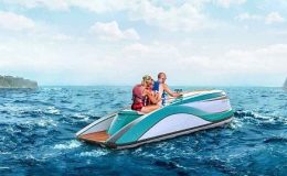 I vodní skútr s 300 motorem o výkonu 300 koní může být luxusní 35