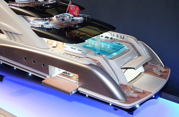 Oceanco odhalil novou 120 metrovou super jachtu Amara 1