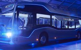 Autobus budoucnosti se začátkem týdne projížděl ulicemi Amsterdamu 1