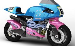 Konstruktéru revoluční motorky Johnovi Brittenovi se po smrti dostalo velké pocty 42
