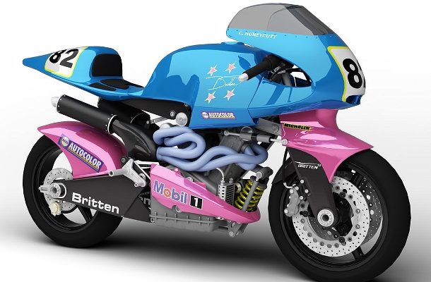 Konstruktéru revoluční motorky Johnovi Brittenovi se po smrti dostalo velké pocty 1