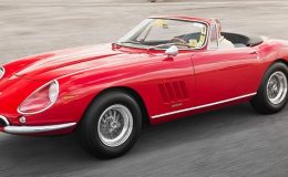 Jedinečné Ferrari 275 Nart Spider jde do aukce 3
