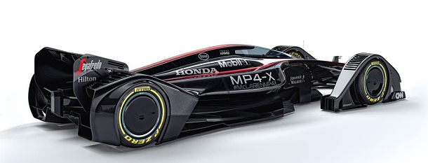 McLaren MP4-X: futuristický F1 ovládaný mozkem pilota 1