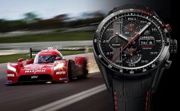 24-hodinový závod v Le Mans s novým monstrem Nissan GT-R LM Nismio a specialitkou Tag Heuer Carrera Nismo 39