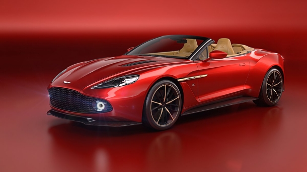 Aston Martin představil otevřený model: Vanquish Zagato Volante Convertible 1