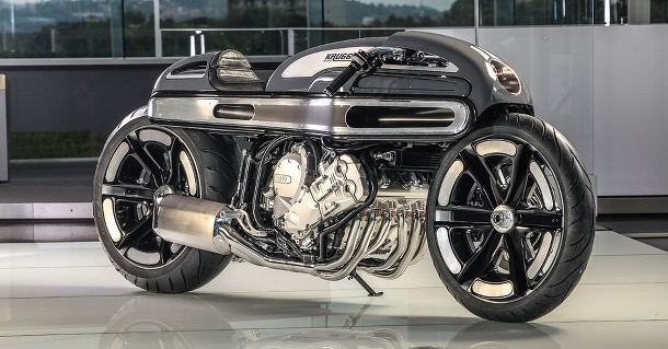 BMW K1600 od Krugger Motorcycles - supermotorka, u které jen těžko zjistíme její původ 1