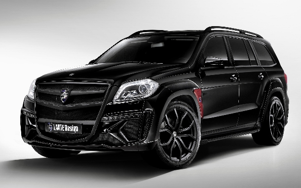Black Crystal Mercedes-Benz GL: velký šnek v perfektně upravené ulitě 1