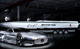 Motorový člun AMG inspirovaný sporťákem z hry Gran Turismo 6