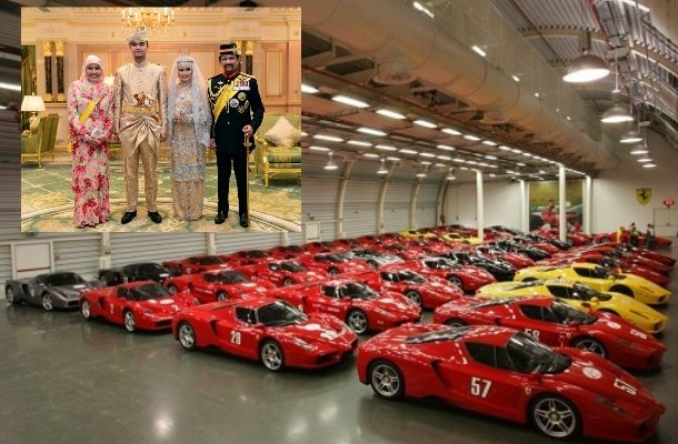 Brunejský sultán a jeho největší sbírka automobilů na světě 1
