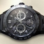 První živé fotografie prototypu hodinek TAG Heuer Carrera Calibre Heuer 02 Tourbillon Chronograph 13