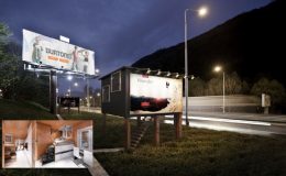 ARCHITEKTI ZE SLOVENSKA PŘEMĚNILI BILBOARDY NA PŘÍBYTKY PRO BEZDOMOVCE 10