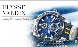 Nová limitka Marine Diver jako výsledek spolupráce Ulysse Nardin a Sweden ´S Artemis Racing 35