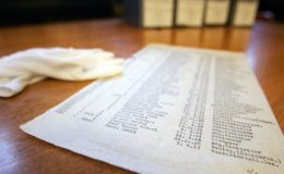 ORIGINÁL SCHINDLEROVA SEZNAMU VSTOUPÍ DO DRAŽBY ZA VYVOLÁVACÍ CENU 2,4 MILIONU DOLARŮ 1