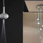 Luxusní sprcha Melograno - deset saténových vyfukovaných skleněných koulí 3