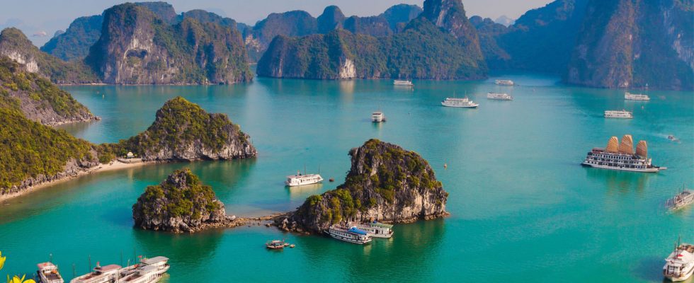 Návštěva Halong Bay ve Vietnamu 1