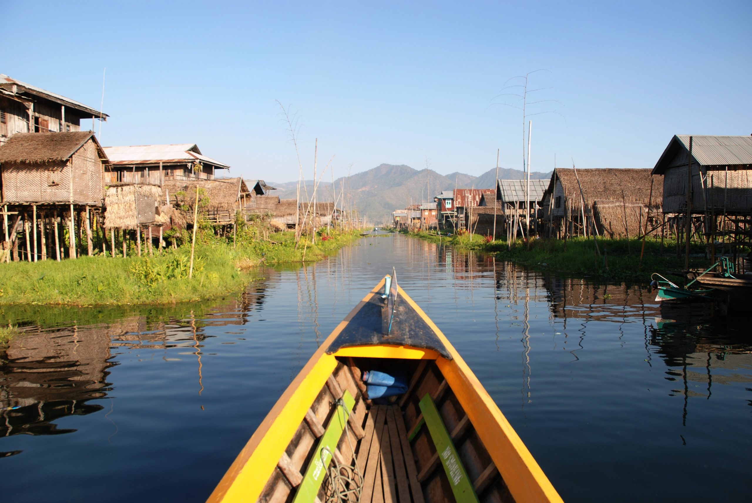 Vodní svět v Myanmaru: jezero Inle 2