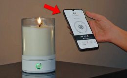 Svíčka, kterou můžete zapálit na dálku pomocí Bluetooth a mobilu 3