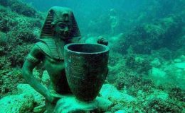 Potopený egyptský Herakleion vydává archeologické poklady 8