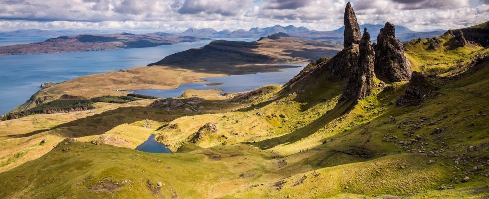 Isle of Skye a Vnější Hebridy, Skotsko 1