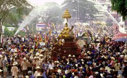 Festival Songkran v Chiang Mai 7