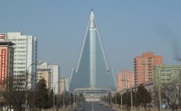 Architektura v Pchjongjangu 2
