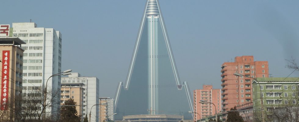 Architektura v Pchjongjangu 1