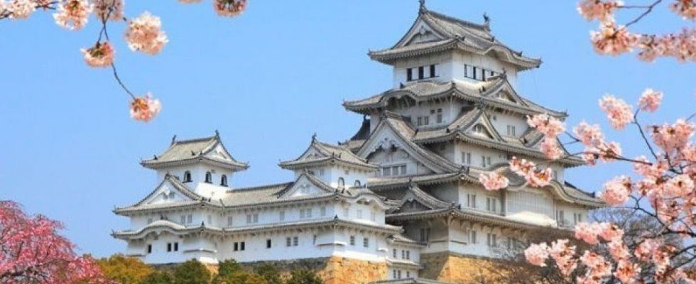 Hrad Himedži v Japonsku 1