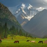 Pěší turistika v pohoří Ťan-Šan v Kyrgyzstánu 3