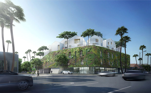 Gardenhouse – čínský architektonický projekt v Beverly Hills 1