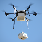 Doručovací systém byl integrován do účelově postaveného dronu 10