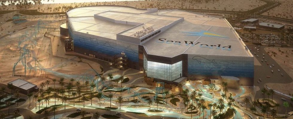 Blíží se dokončení největšího akvária světa v Abú Dhabí 1