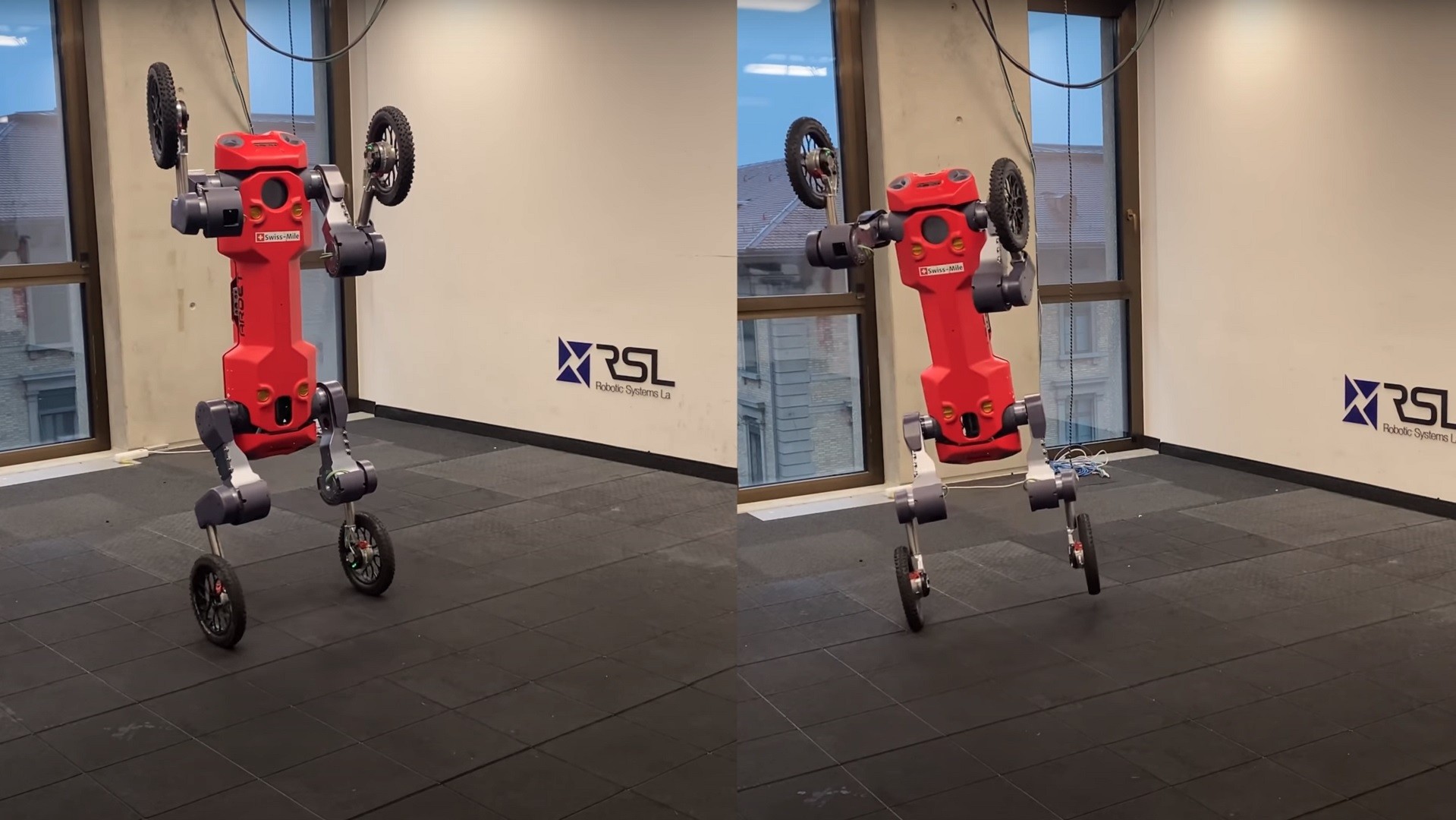 Čtyřnohý robot na kolečkách je připraven doručovat 1