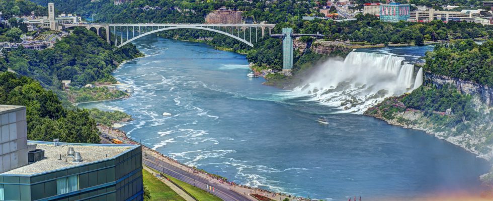 Návštěva Niagarských vodopádů z americké strany 1