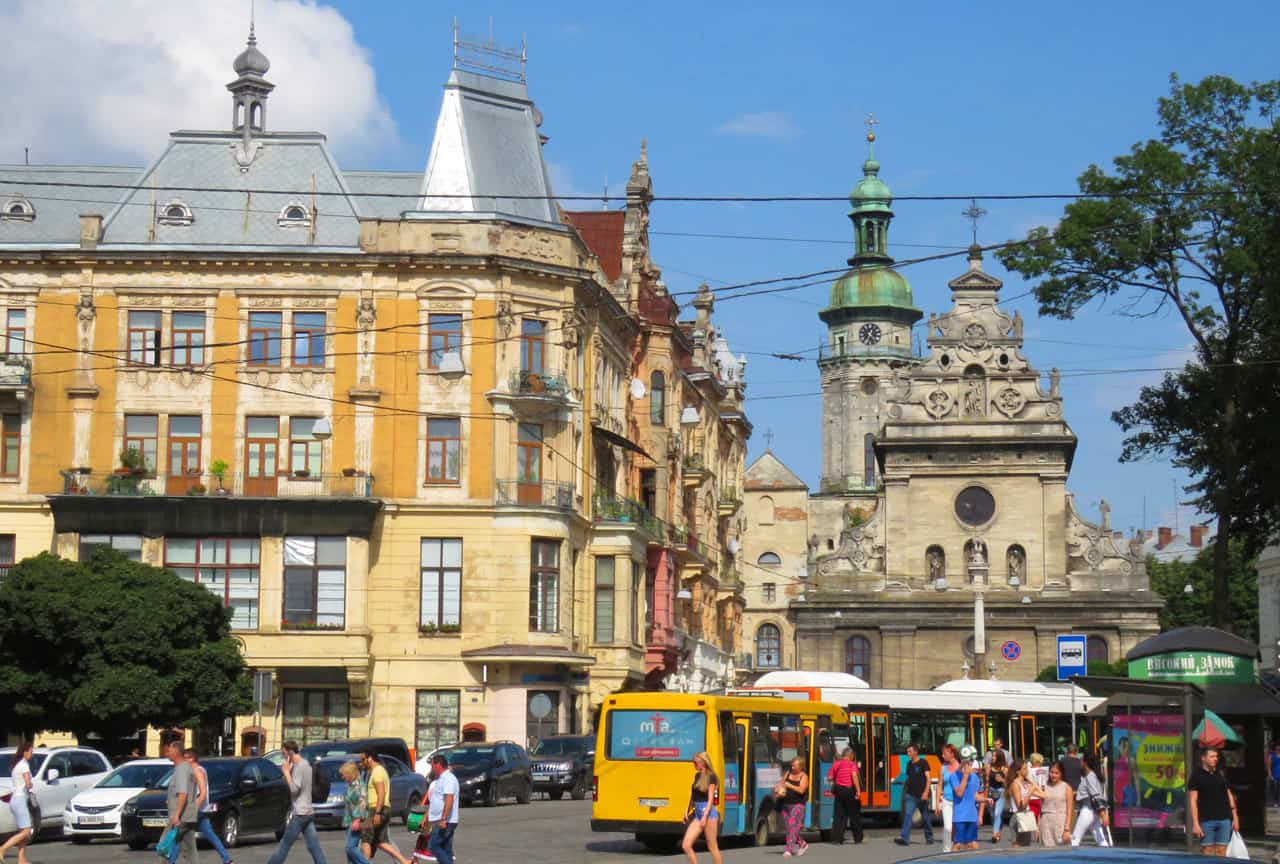 48 hodin v ukrajinském Lvově 1