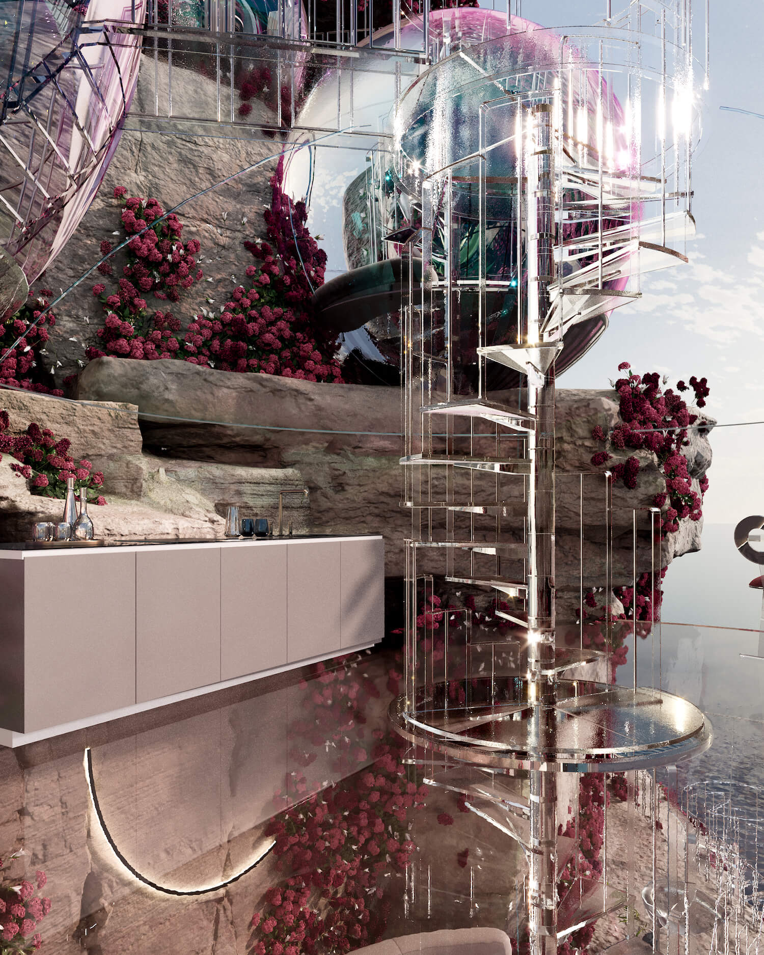 Bubble House, Irsko, od Sarah Habib Designs 1