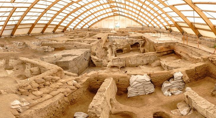 Návštěva turecké archeologické lokality Çatalhöyük 1
