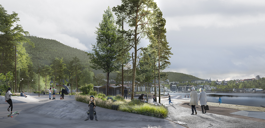 Nový park v norském Bergenu má potápěčskou stezku pod hladinou 2