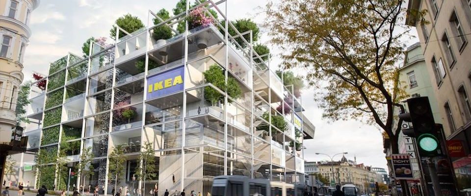 Prodejna IKEA ve Vídni je mistrovským dílem ekologické udržitelnosti 1